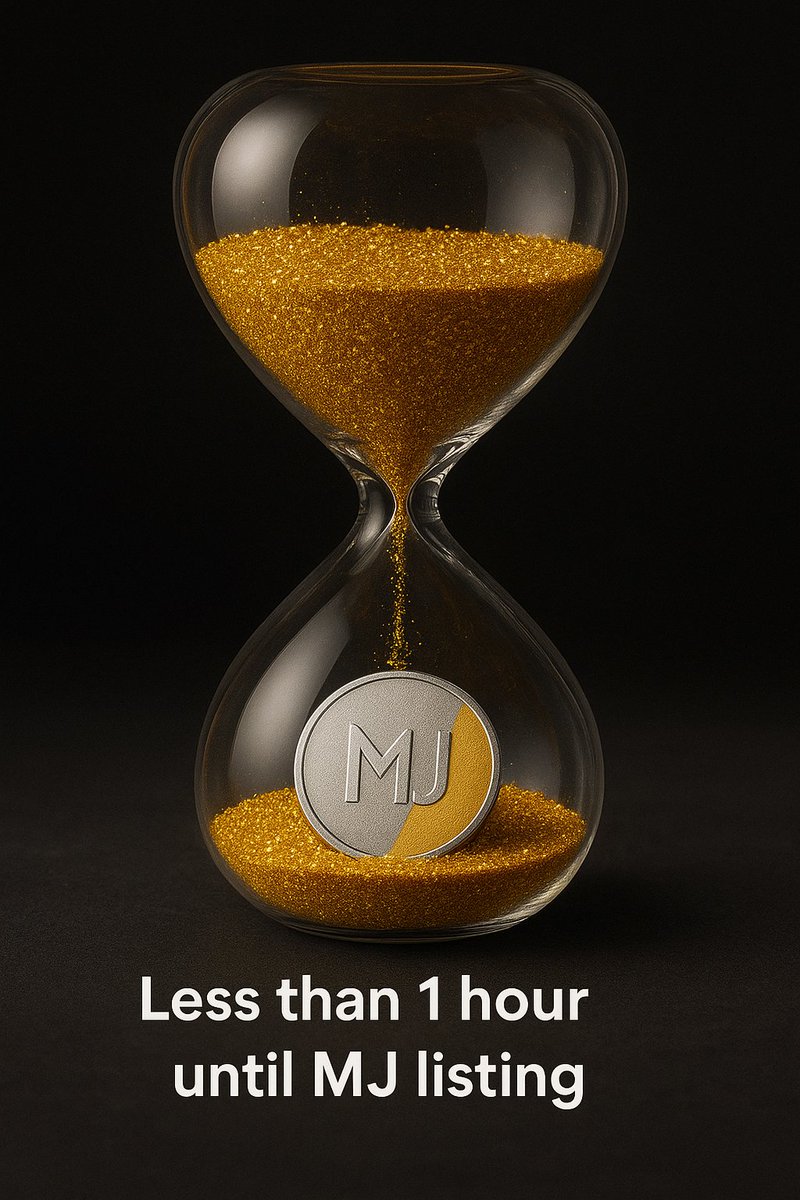Sidraprojet's tweet photo. Are you ready? ⏳
The countdown has begun — MJ Token is almost live!
Golden moments ahead for #MJToken holders. 🚀💎
#BNB    #Crypto #ListingSoon #Blockchain
#binance    #azbitlisting
#Bitcoin #PiNetwork #money #SidraChain #tokpie #bitomato #listing #Futures #MarketOpen https://t.co/K44N3pkbGd
