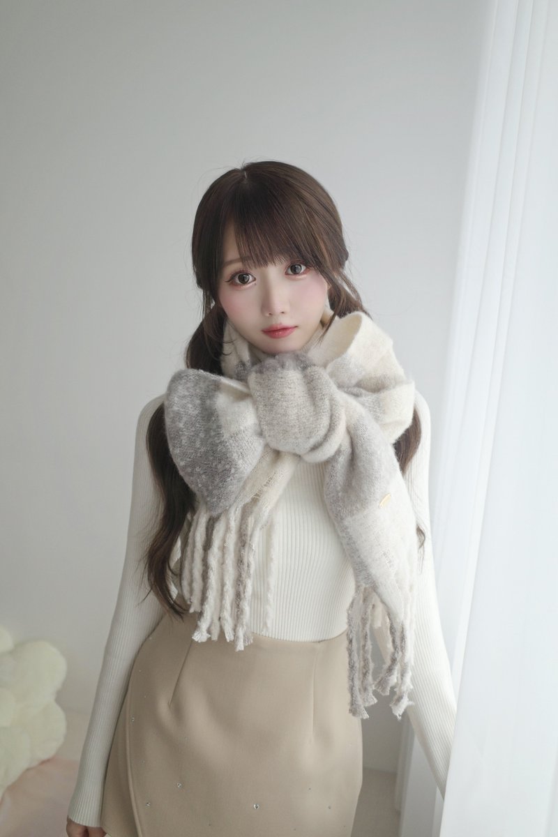 ロゼミュのマフラーとブーツ 予約販売始まりました𐔌՞ ܸ.ˬ.ܸ՞𐦯