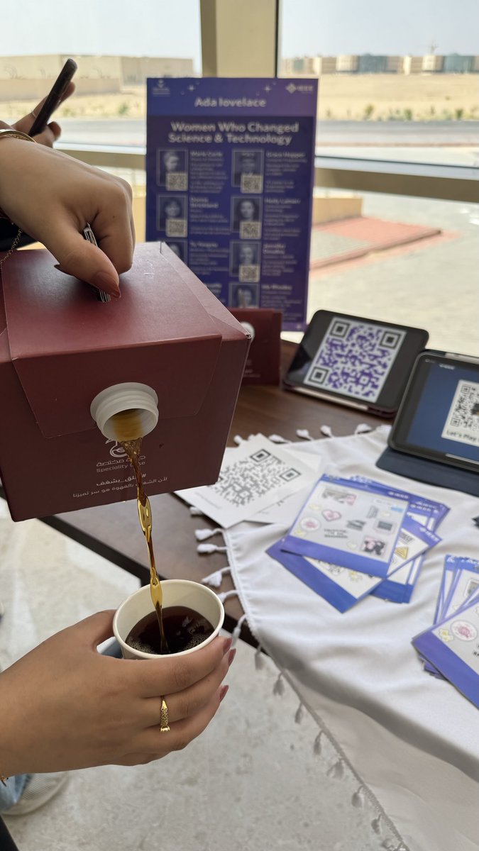 EngRemas2's tweet image. 💜💜

#فعالية_IDA
#AdaLovelaceDay
#NU_StudentBranch