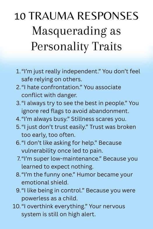 I was at one time guilty of all of these. 

Which one do you have the balls to own? Real Growth happens when you can call yourself out and correct yourself. 

You think you’re too good to get better? Just curious 👀
