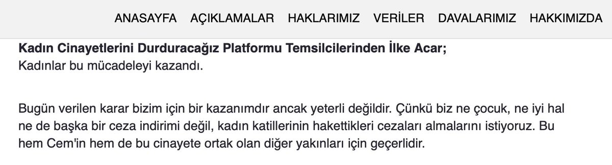 Münevver Karabulut cinayetinde Cem Garipoğlu yaş indirimi aldığı zaman bunları yazmışlar. Katiller Kürt olunca dil değişmiş. Bu faşistleri iyi bilin.