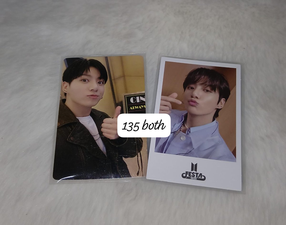 heyon_ngi's tweet image. Wts BTS ina

Bantu rt yah best, terima kasih💜
✅️Rd ina
✅️condi dm
❌️sensi
❌️adm oren + Pack
🏡Tanggerang

t. Wts wtb wtt wta aab BTS ina Namjoon seokjin yoongi jhope jimin taehyung jungkook jin V jk Rm Hobi suga jm
#wtsbts #zonauang #zonajajan️️