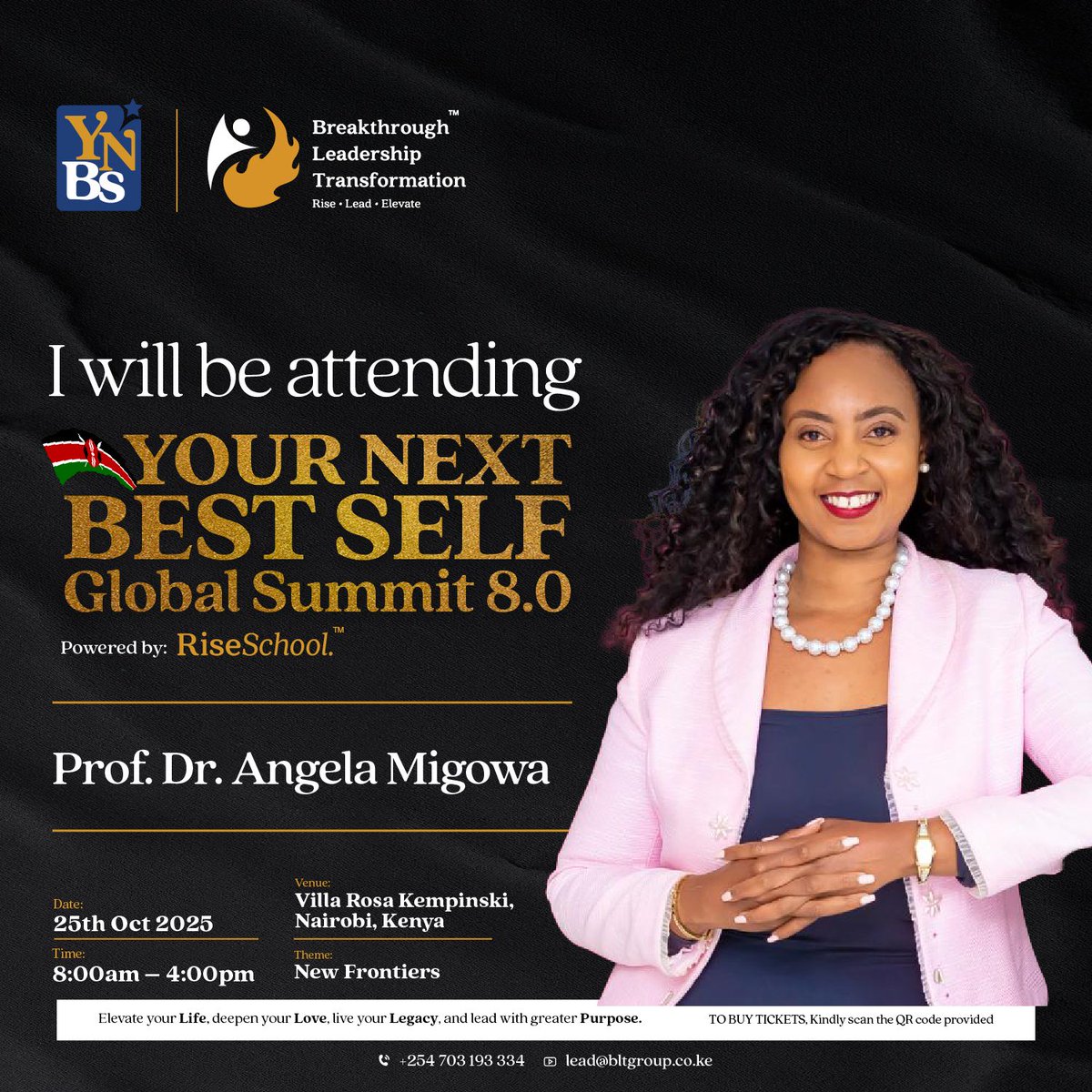 ✨From Day 1 in 2018 to Edition 8 in 2025, this summit has shaped my journey. 💫

The Your Next Best Self Global Summit is more than an event—it's a launchpad for purpose, growth &amp; legacy.

Grateful to @DrPatriciaM &amp; Rise School
#TogetherWeRise #NextBestSelf #Leadership #Legacy