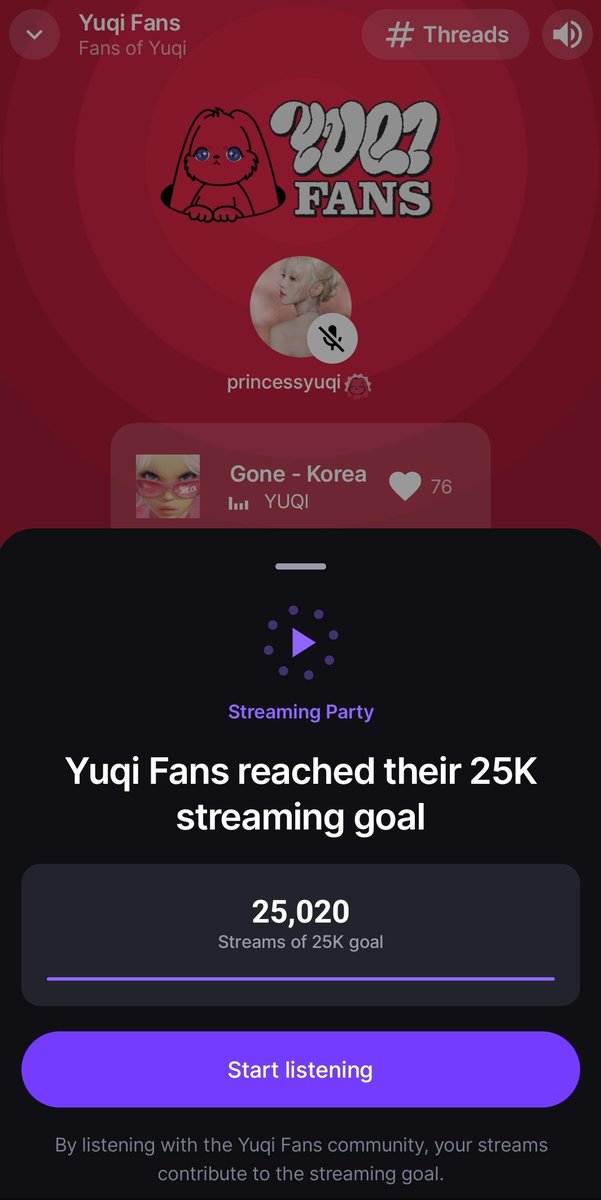 Yuqi_Station's tweet photo. Really appreciate everyone for streaming with us on our new channel 🥹🥹 we have achieved our 25K streaming goal🥳🥳🥳 https://t.co/zHOephefsj