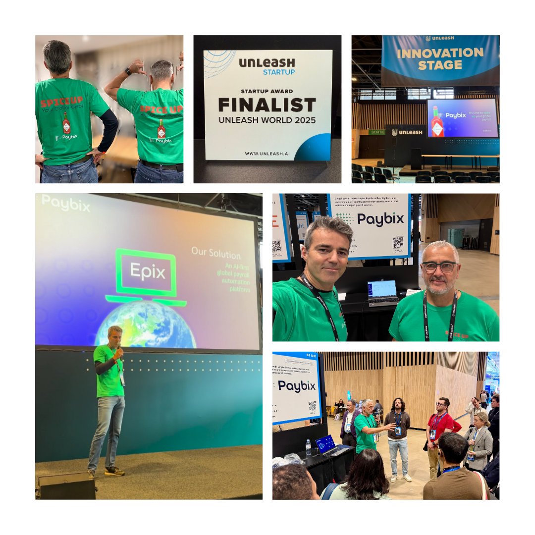 Unleash World 2025 ✅
Always the HR Tech event of the year for us at Paybix!
So many orgs still struggle with global payroll integration — we’ve got the missing piece.
Automate your global HR/payroll dataflows with Paybix. 💡
#UnleashWorld #HRTech #Paybix