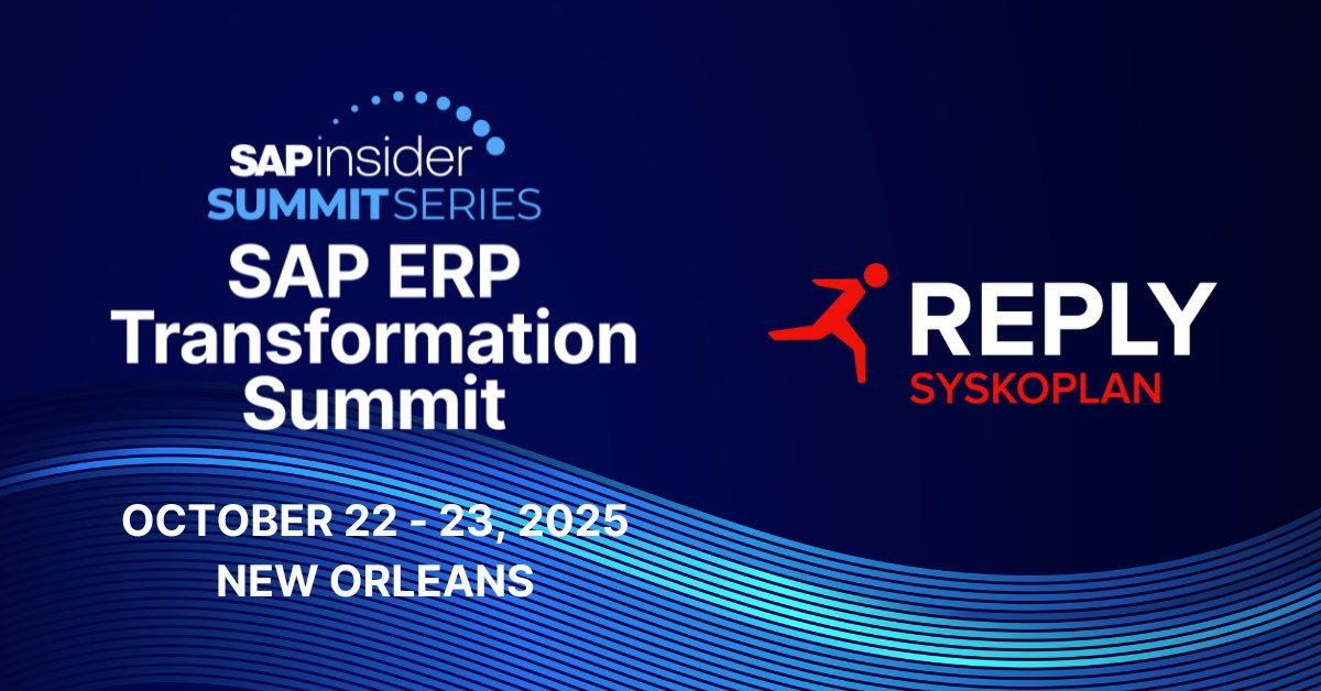 Excited to kick off Day 1 at the <a href="/SAPinsider/">SAPinsider</a> #ERP Summit in NOLA. Grab your coffee and head over to Reply's booth to chat with our experts. Stop by Canal room at 1:50 PM CT to hear about real-world use case of customer's Greenfield Journey to #SAP #CloudERP #S4HANA #Public