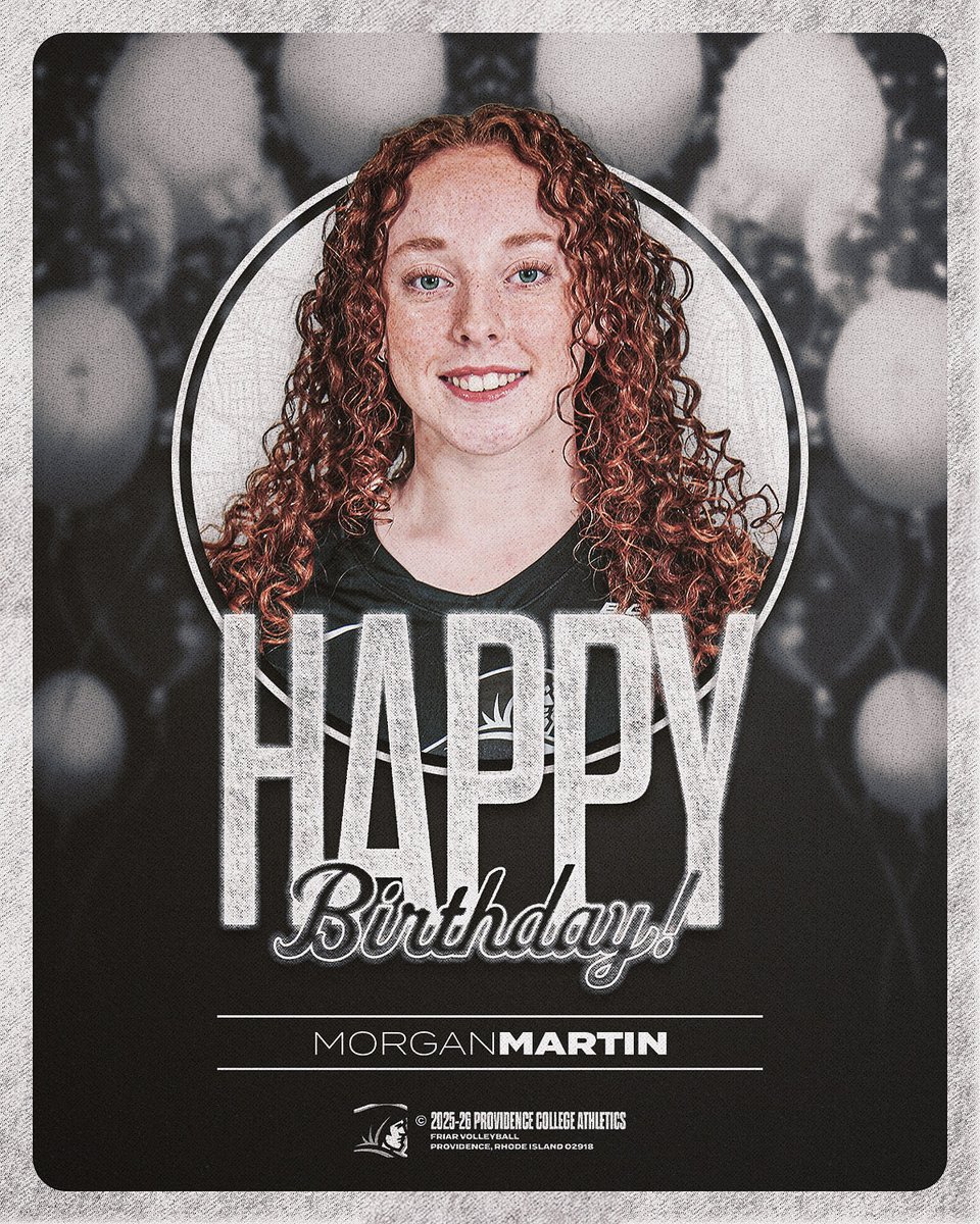 FriarVolleyball's tweet photo. Friartown please join us in wishing Morgan a very Happy Birthday!🎉 #GoFriars🏐 https://t.co/QQc7qmuRAH