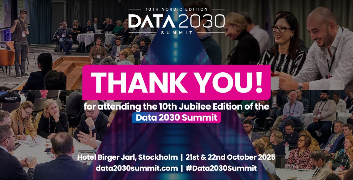 Data 2030 Summit tweet media