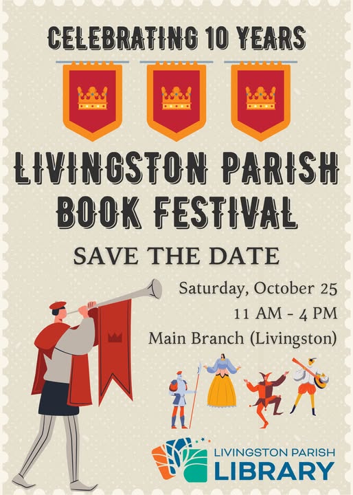 abbiewritesx's tweet photo. Come see me on Author's Row Saturday, October 25th at the Livingston Parish Library! #indieauthor https://t.co/LV0Qe4QYu8