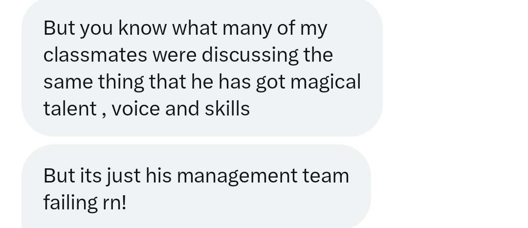 <a href="/naushadkhanepos/">Naushad Khan</a> <a href="/Avishpatel_/">Avish Patel</a> <a href="/indiemlabel/">INDIE MUSIC LABEL</a> look at the love a music lover is giving to your "brother's" songs. What worse can happen than a neutral music lover coming across Darshan's music, appreciating it, and yet feeling bad about it not reaching millions of people.