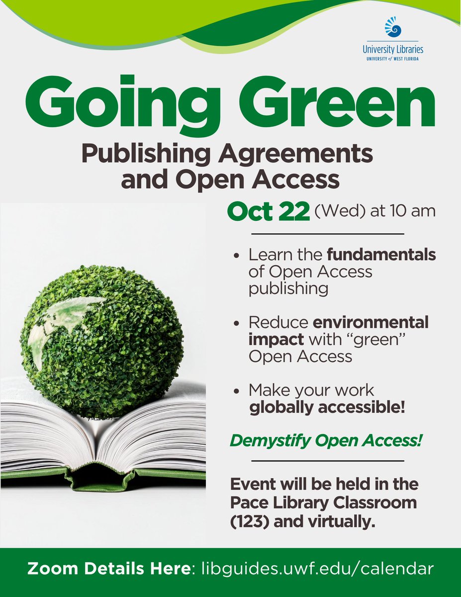 UWF Libraries tweet media