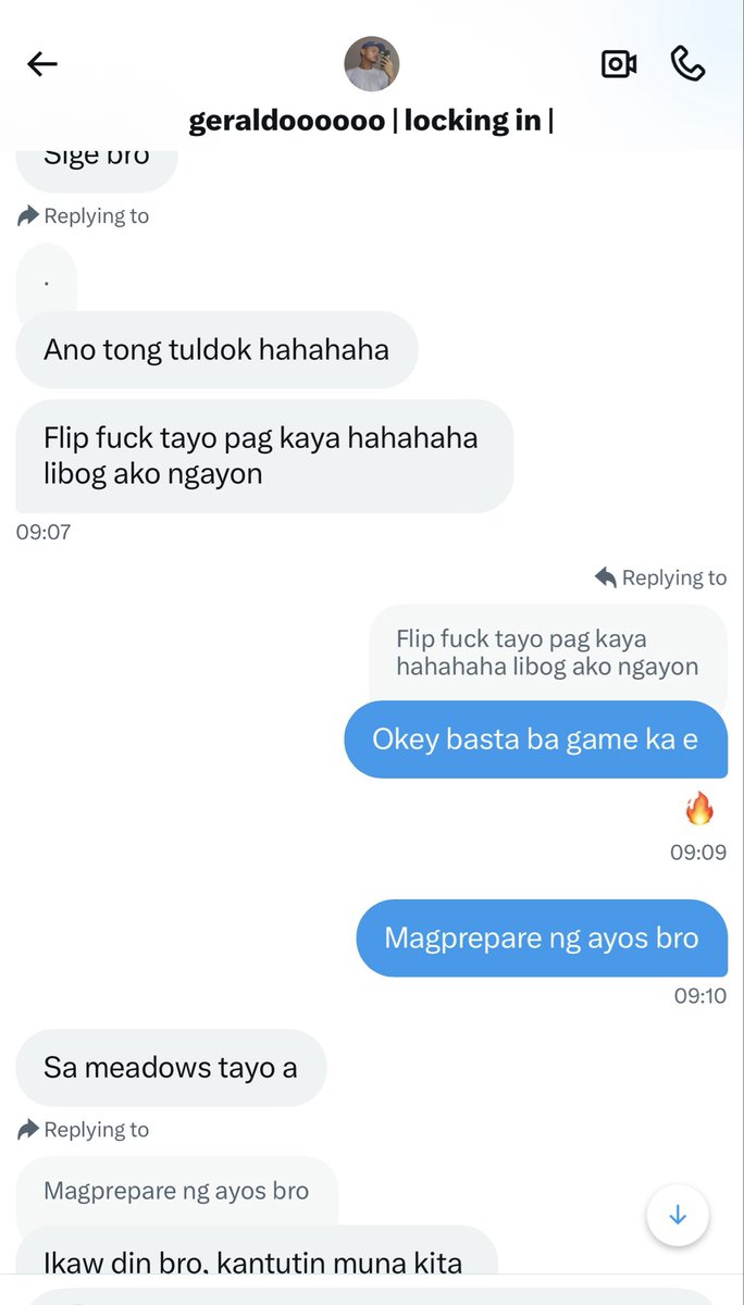 mikeeeeee12349's tweet photo. @g3raldooooo yan ang buong convo para alam nila bruh! https://t.co/jmFjEJd1rR