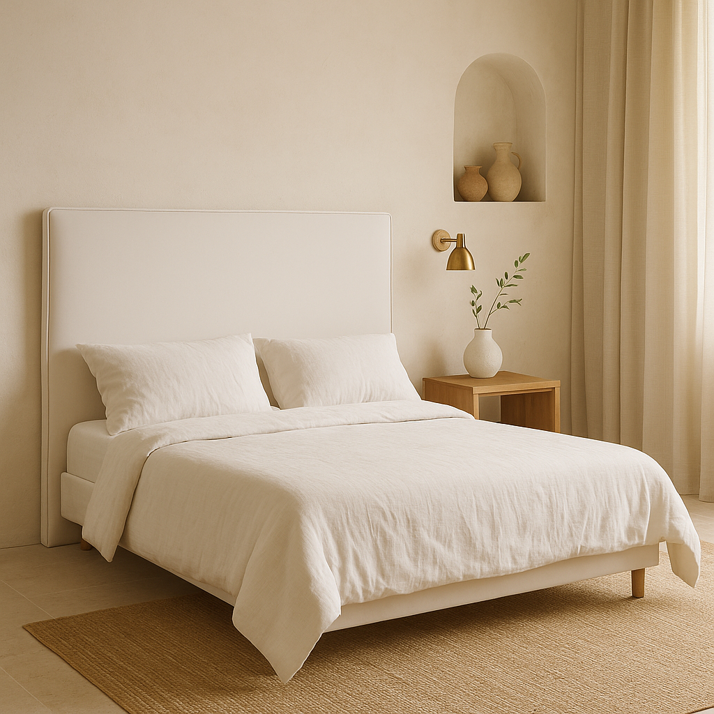 Cabeceros Morfeo: materiales cuidados, líneas limpias y soporte pensado para dormir mejor.
Diferentes estilos, una idea en común: calma funcional.
Desliza, elige el tuyo.
Descubre Morfeo ✨