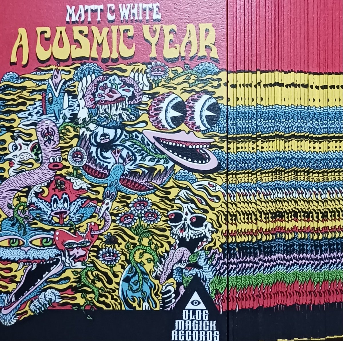 Matt C. White - A Cosmic Trip
oldemagickrecords.bandcamp.com
Cassettes shipping soon! 
#heavyrock #loudness  #rocksteady #psychedelicart #mattwhite #playitloud #boombox #nycmusic