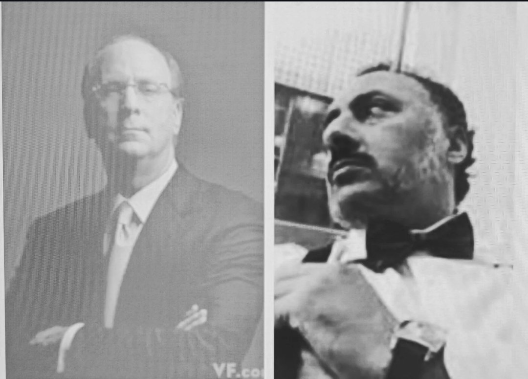 MustafaLaama's tweet photo. Mister Larry Fink and Mustafa LAAMA (2025) https://t.co/tLSQFdpHbD