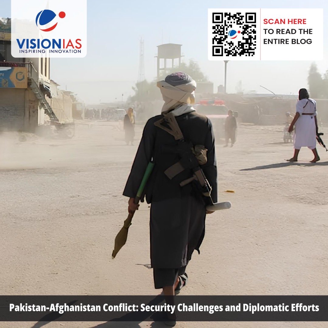 Vision_IAS's tweet image. 💡Pakistan-Afghanistan Conflict: Security Challenges and Diplomatic Efforts

🔗 Read more at: visionias.in/blog/current-a…

#RegionalStability #Diplomacy #VisionIAS #Peace #currentaffairs #UPSCCurrentAffairs