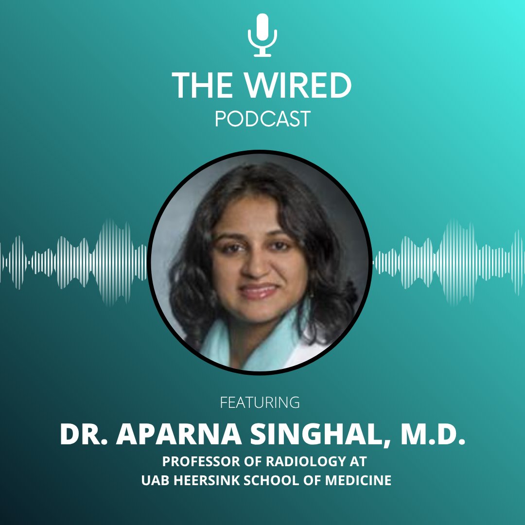 New podcast  this AM!! LINK IN BIO and below!! Join us as we speak to Dr. Aparna Singhal about her newest children's book "ABCs of Radiology for Kids", a children's book devoted to introducing the  world of radiology to young minds as well as leadership and creative expression.