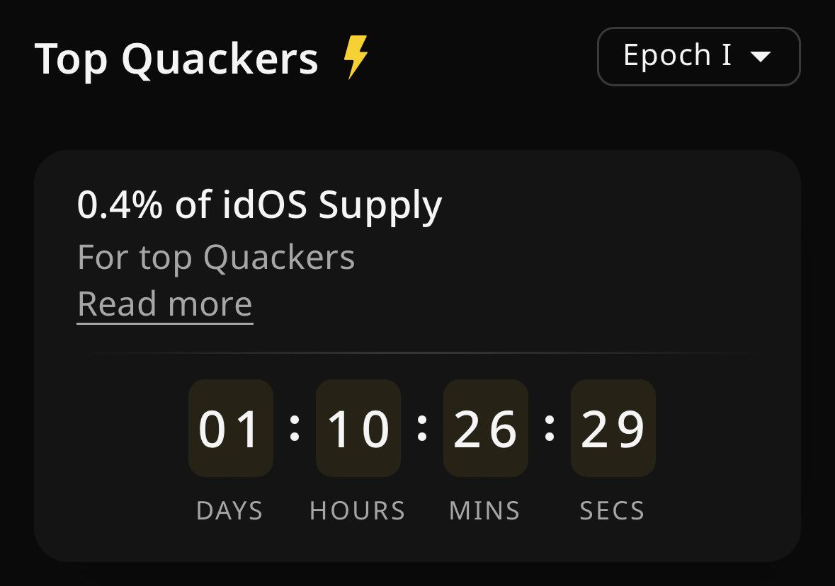 CHAOSandMAYHEMx's tweet image. Today’s schedule:
- Wake up.
- Realize there’s only 1 day left in the first idOS Epoch.
- Do my daily @idOS_network check in.
- Share my ref for any last second points: app.idos.network/?ref=6DF921AA
- Grab my morning coffee.