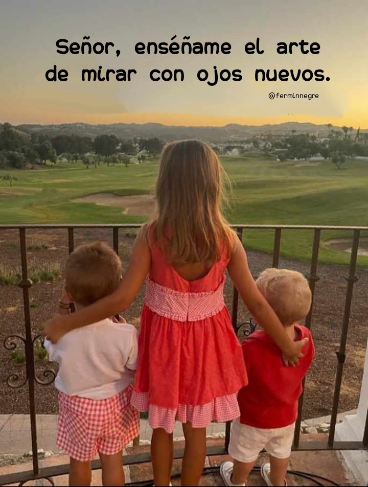 Una breve oración para ver la vida con los ojos de Dios.