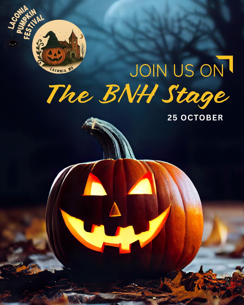 🎃 We're proud to be part of the Laconia Pumpkin Festival  and even prouder to host the BNH Stage right in our Laconia office parking lot!

Check out the full schedule here: laconiapumpkinfestival.com/general-7

 #nhbanks