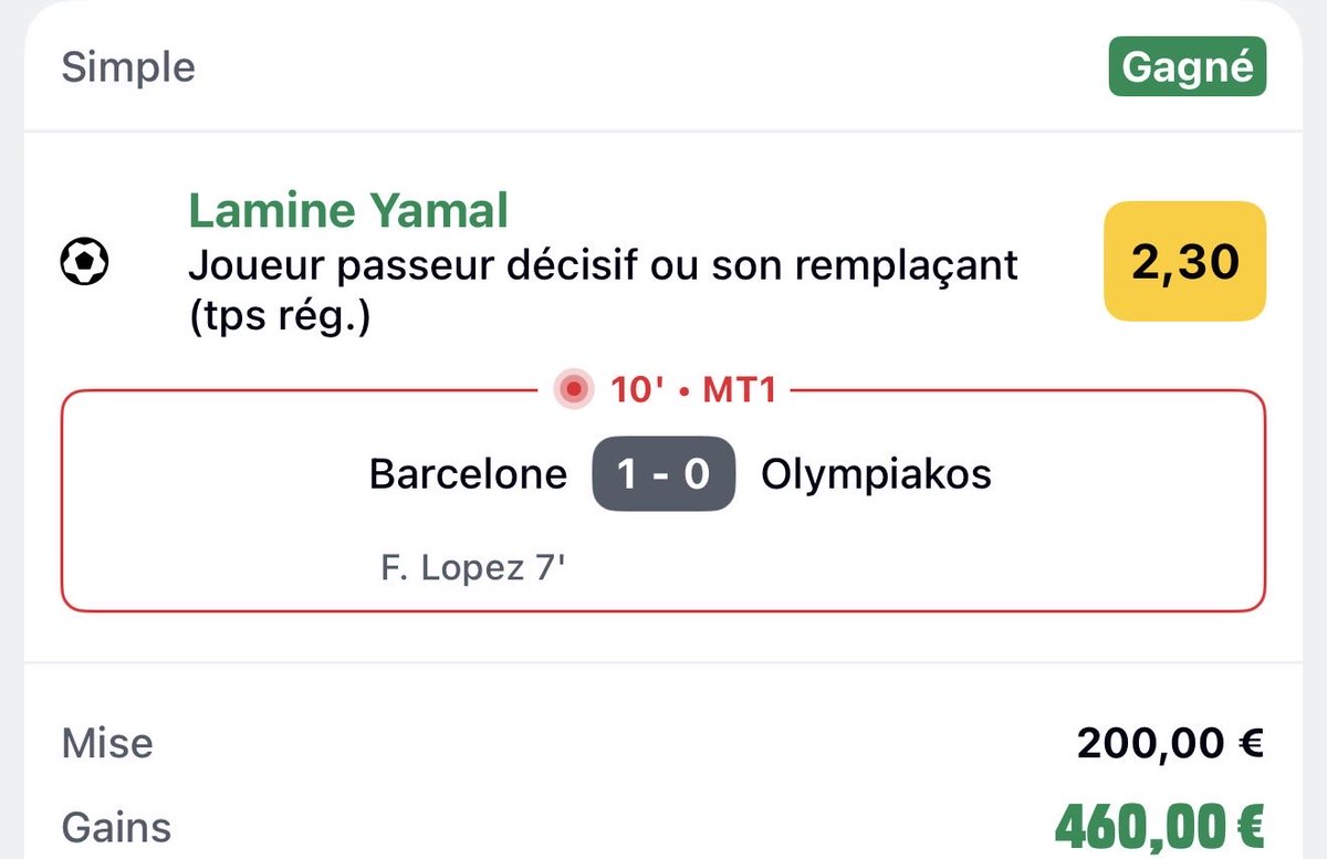 QUEL CARNAGE 🔥🏴‍☠️

10€ freebet wina 💸
❤️et♻️
Commente ton pseudo en commentaire 👇🏽

CANAL👉🏽 t.me/kingfouu06

#Pronos #TeamParieurs