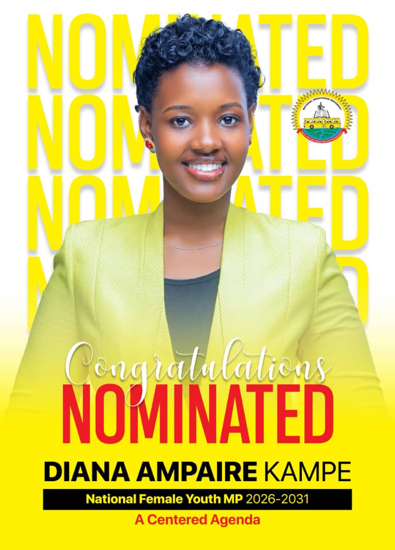 Official nomination! Hon. Kampe has been duly nominated as NRM's candidate for National Female Youth MP! The voice of Uganda's youth is now in parliament. Let's rally behind her A Centered Agenda to protect the gains &amp; empower the next generation! Diana for All 🙏 #Diana4NFYMP