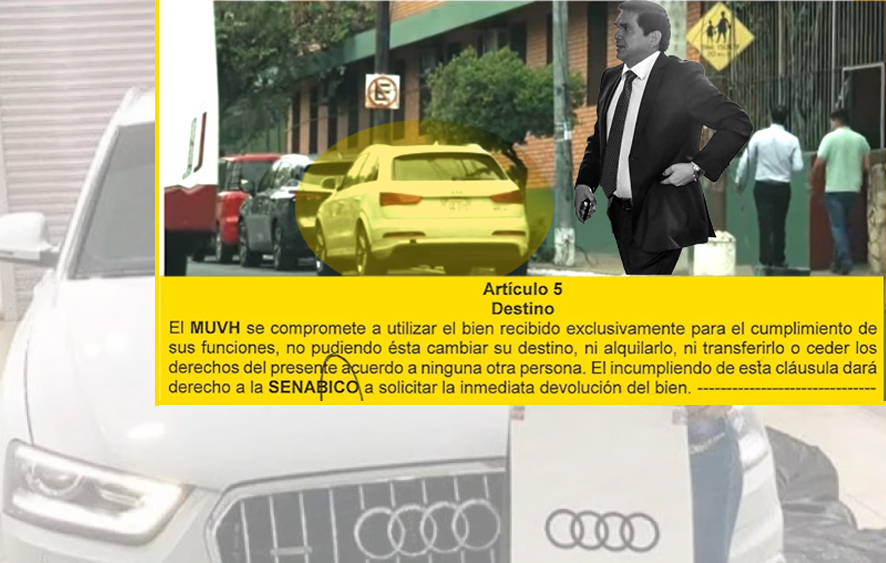 CuartoPoder_Py's tweet image. 🔴GENTILEZA DE SENABICO: USAN CAMIONETA NARCO DE LUJO PARA HACER LOS MANDADOS PARTICULARES DEL MINISTRO BARUJA
◾️Una investigación Multimedios corroboró que el ministro del @muvhpy , @juancbaruja , hace uso particular de una camioneta que fue incautada en la residencia de…