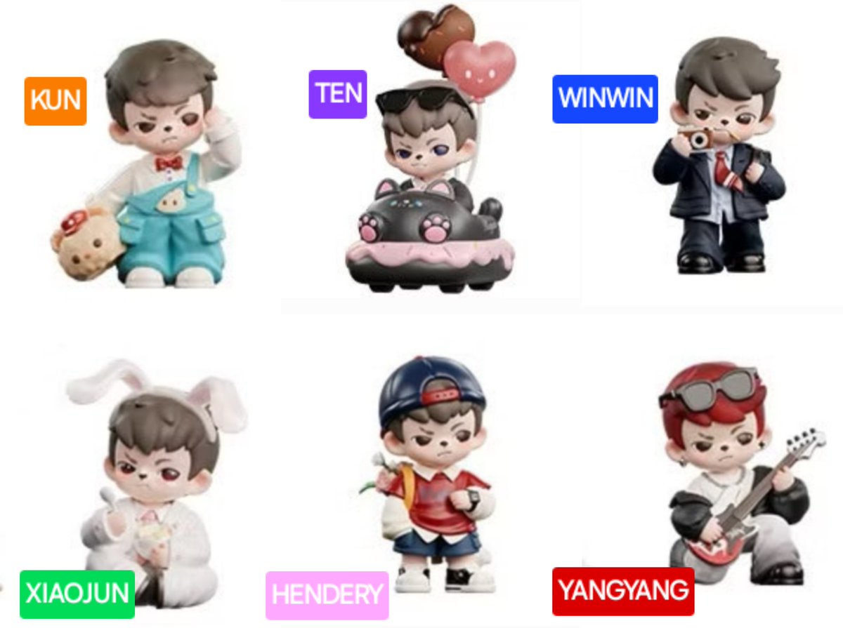 #wayv-coded tnt rayan dolls! 💖