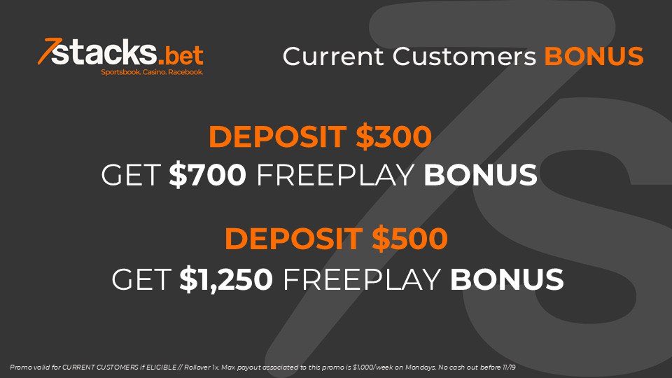 7stacksports's tweet image. 🚨WEDNESDAY SPECIAL‼️

You can't miss this EXCLUSIVE NO ROLLOVER PROMO for eligible customers!!

DM us ASAP!!

JUST TODAY!!!⏱️

#7stackspromos #NCAAF #Big10
