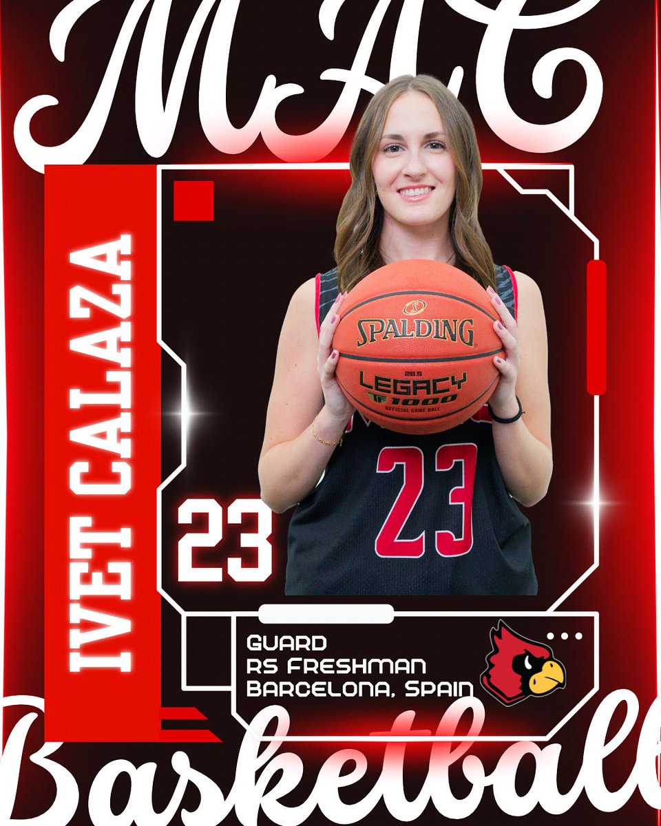 Our next Lady Card hails all the way from Spain!

Meet redshirt freshman, Ivet Calaza! 
Come meet her and the other Lady Cards tonight at the Meet &amp; Greet!
