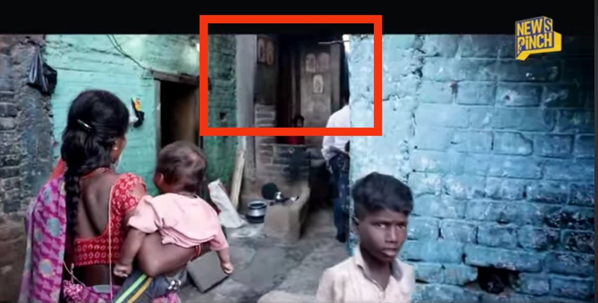 इस वीडियो में कुछ और भी दिखा। मा दुर्गा की फोटो लगी हुई है, उधर कुछ और भगवान की फोटो भी है.. आप सोचिए यह भारत के एक पिछड़े राज्य के सबसे पिछड़ी जाति के कुछ घर हैं। जहां खाने के लिए दो वक्त की रोटी मुश्किल है वहां भी व्यक्ति की आस्था और भक्ति इतनी प्रबल है कि वह अपने घर पर एक
