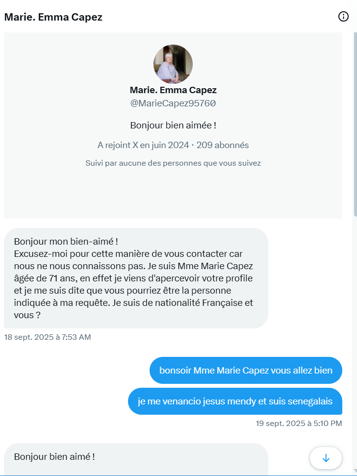 faites très attention à certains profils ils essayent de gagner votre confiance pour vous soustraire de l'argent 
c'est des brouteurs et ils sont dans tous les réseaux sociaux .
#brouteur #arnaques #CRIMINALACTIVITY