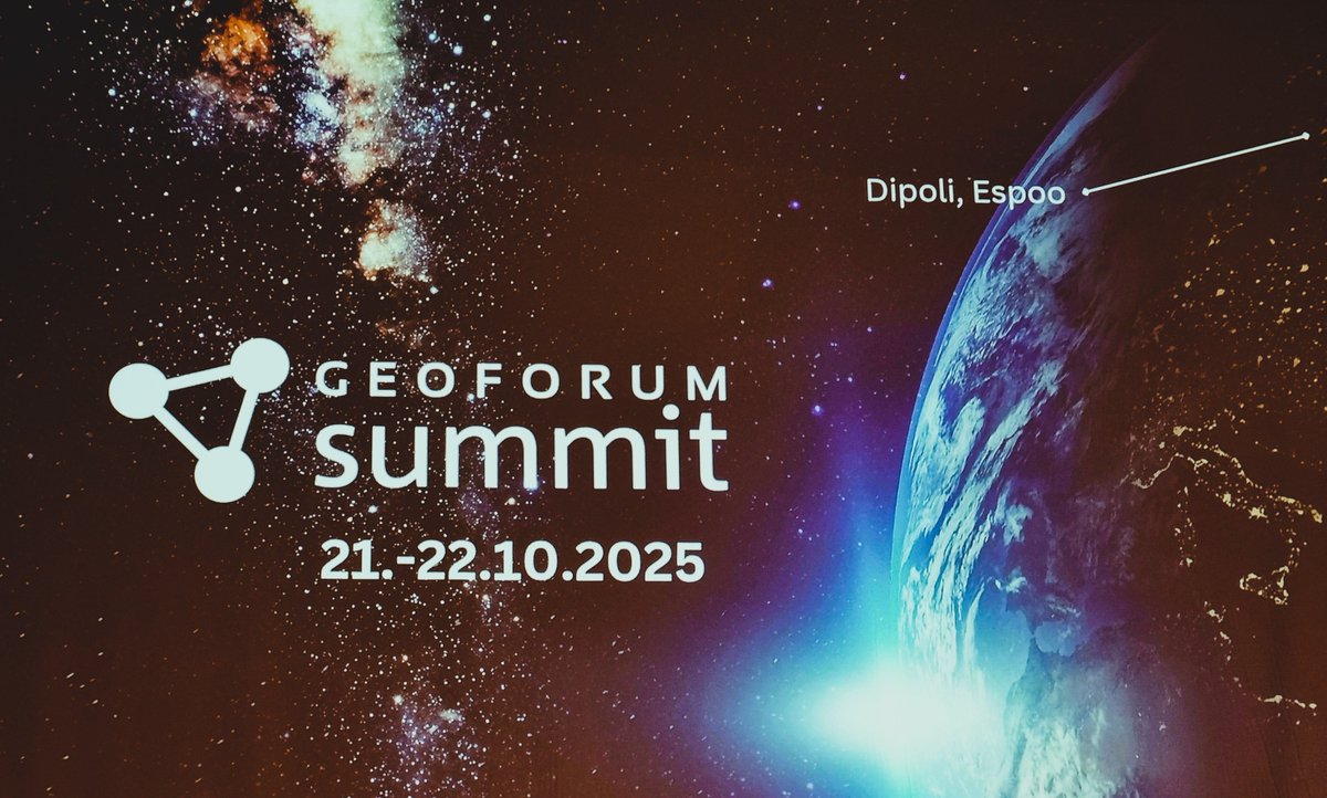 smartdatahub's tweet image. The importance of spatial data is growing in the data economy: every pixel measured by satellites needs coordinates — a key takeaway from the Geoforum Summit 2025. #geoforumsummit #geospatial #dataeconomy
