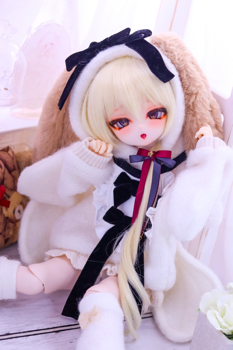 もふもふの季節がやってきた！！
 #らびおれっこ #ふにゃほわ服