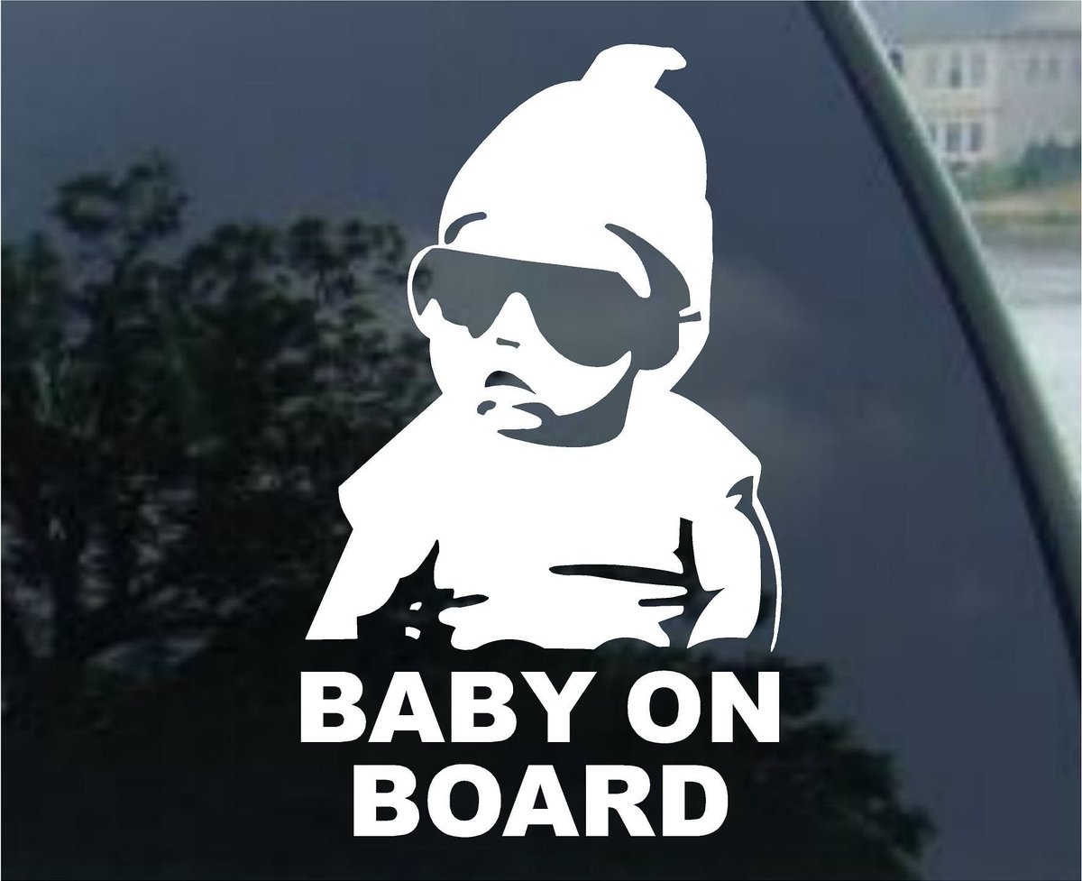 RonTomicki's tweet photo. To all my fellow millennials. STOP putting this decal on your fucking car. You’re referencing a 16 year-old movie that no one remembers or gives a shit about and  you’re giving off straight boomer vibes. https://t.co/2iVNnX5WHn