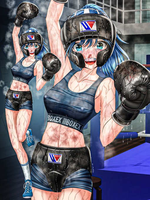 ジム342回目🥊💨
私含めて3人で3Rやった後に、プロテスト合格した子と2R、またその後にプロ志望の子と2Rで計7Rのマススパー🥊🥊🥊💨
終わった後にダンベルシャドーしてたら鼻血垂れてきてビックリした(^^)マススパーの時に打たれてたのかも。
というわけで鼻血垂れてる絵を(^^) 