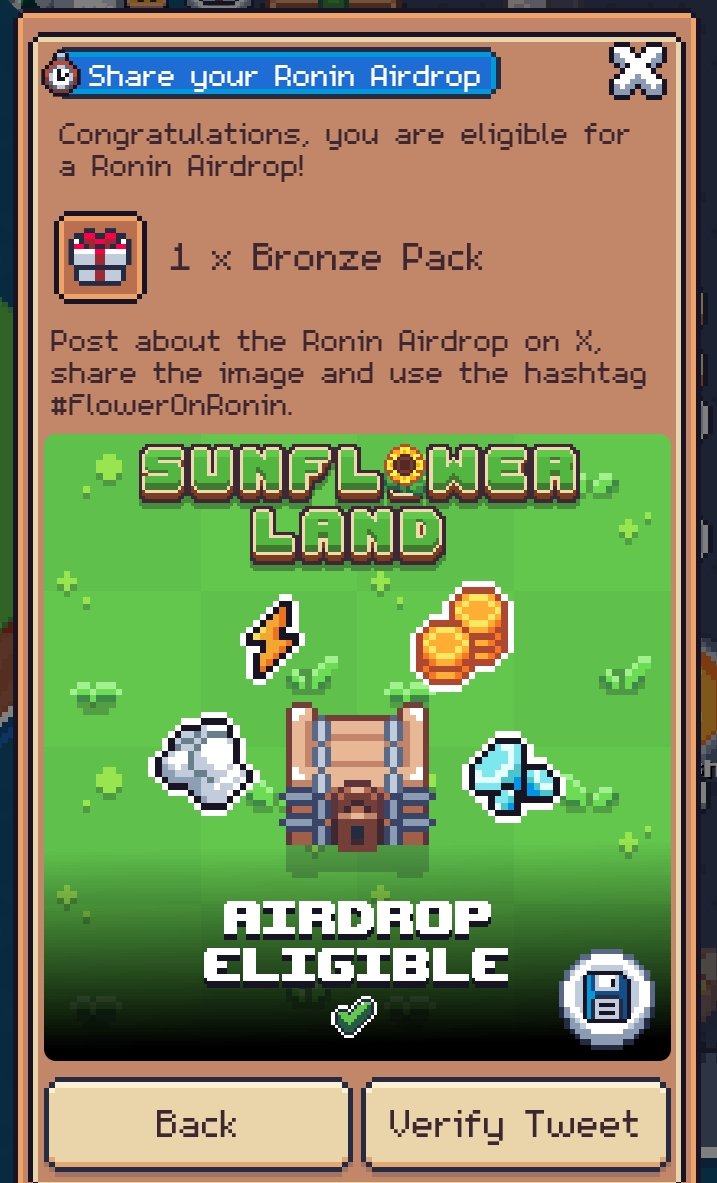 #FlowerOnRonin
#SunflowerLandWeekly
#SunflowerLandFlower
#SunflowerLandFarm 
<a href="/0xSunflowerLand/">Sunflower Land</a>