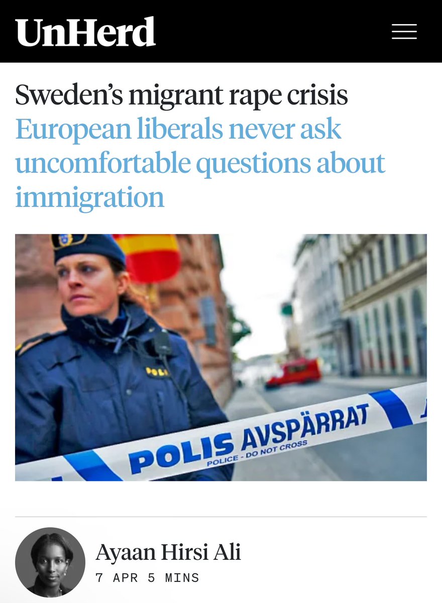 AuthorJJReeves's tweet image. This was from 2017, &amp;amp; has gotten much worse since then. Places like Malmo, Sweden are now known as the “rape capital” of Europe.