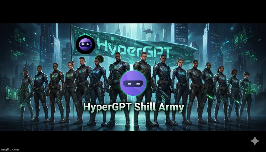 Mr_scoly01's tweet image. From passion to power — this is the HyperGPT Shill Army.
$HGPT #HGPTarmy #HyperGPT