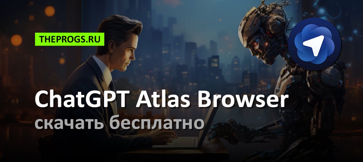 TheProgs2015's tweet photo. ChatGPT Atlas Browser — браузер от OpenAI со встроенным ИИ-ассистентом, помогающим искать, анализировать и взаимодействовать с веб-страницами напрямую.

Платформы — MacOS

https://t.co/FS5ZSjeRy8

#ChatGPTAtlas #AtlasBrowser #OpenAI #Программы #Приложения #TheProgs https://t.co/oSFhKRB9dH
