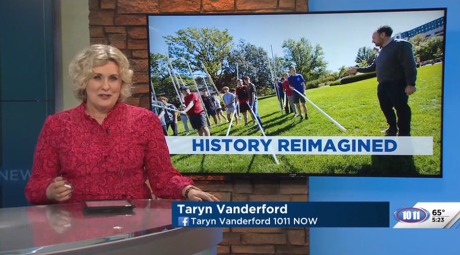 unl_clrs's tweet image. Check out @1011_News coverage of Prof. Benton’s CLAS 245 &quot;War in the Classical World&quot; class reenacting the Battle of Sphacteria!

go.unl.edu/cuf6