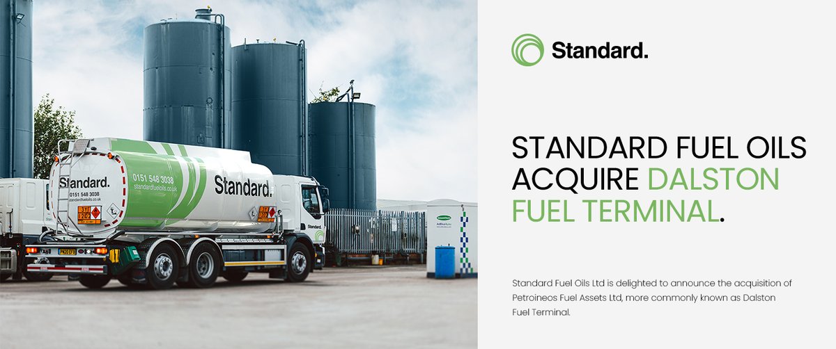 STANDARD FUEL OILS ACQUIRE DALSTON FUEL TERMINAL.

We are delighted to announce the acquisition of Petroineos Fuel Assets Ltd, more commonly known as Dalston Fuel Terminal. This marks and important milestone in our growth safeguards a vital piece of national infrastructure.