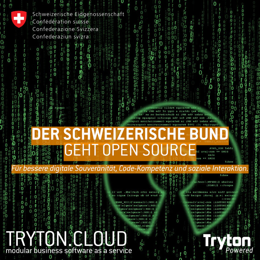 Mer mönd degägehaa, guet soo. Üse bond god de rechtig wääg.
tryton.cloud #trytoncloud #opensource