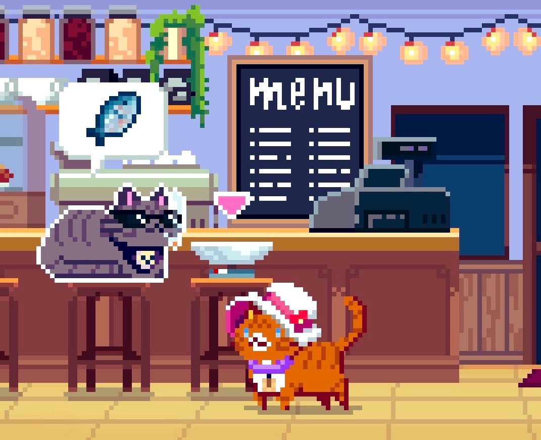MarcelloCisco5's tweet photo. Just popped into Paulie’s Cafe on @CatTownBase
and saw they got a new raffle going! $KIBBLE rewards are calling my name. Anyone score something cool yet? Drop the deets, I need luck! #CatTownBase #CryptoCats https://t.co/UTTV9QMNSQ