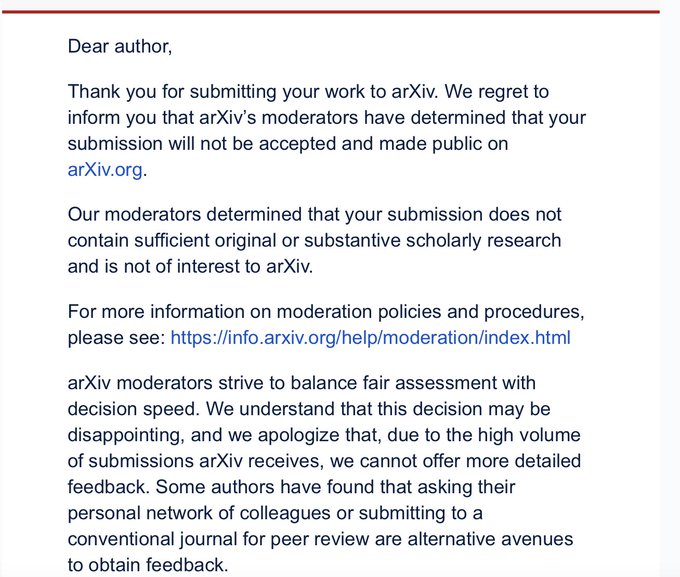 UAPWatchers's tweet image. 🚨 arXiv just refused to publish Dr. Beatriz Villarroel’s peer-reviewed paper on UAP transients.
A scientist doing real astronomy is being silenced for studying the unknown.
arXiv is funded by groups that claim to defend academic freedom.
If you support truth, contact their…
