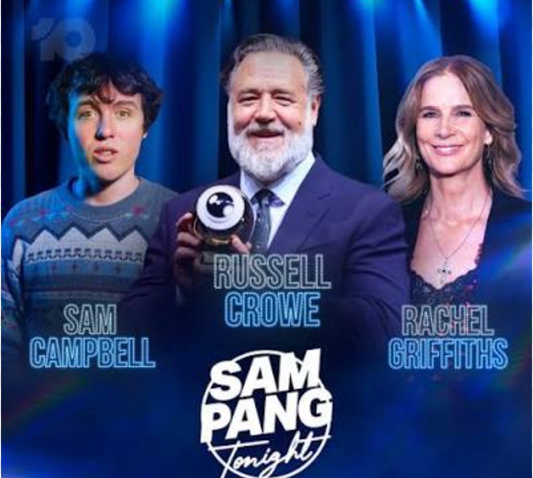 Jon (@jonnodew) on Twitter photo Best <a href="/sampangtonight/">Sam Pang Tonight</a> ep so far aired this week 🤣🤣 Shows really finding it's stride now. Ripper guests, gags so much tighter and Sam Campbell as Guest Announcer 😂🙌 Pure gold. Best <a href="/sampangtonight/">Sam Pang Tonight</a> ep so far aired this week 🤣🤣 Shows really finding it's stride now. Ripper guests, gags so much tighter and Sam Campbell as Guest Announcer 😂🙌 Pure gold.