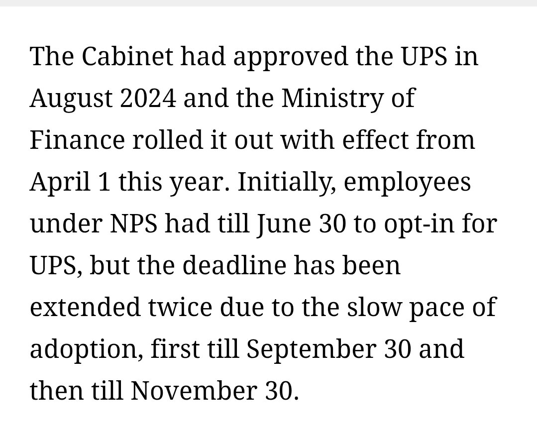 #09नवंबरदिल्लीचलो 
#OPS बहाली के लिए #AINPSEF के द्वारा आवाहन की गई रैली को आज नेशनल मीडिया भी गंभीरता से ले रहा है, जिसका उदाहरण यह इंडियन एक्सप्रेस की न्यूज़ है। यही वो समय है जब देशभर के पेंशनविहीनों की एकजुटता भारत सरकार पर एक महत्वपूर्ण दबाव बना सकती है जिससे #OPS का हल निकल