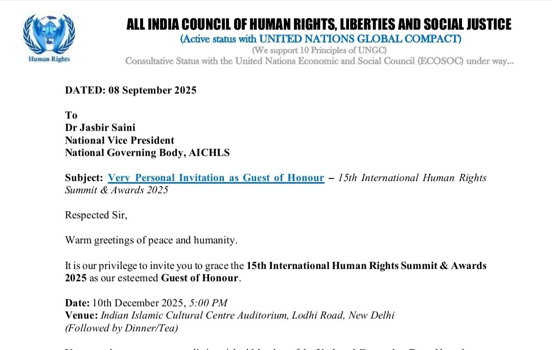 listenjasbir's tweet image. Thanks to National team of @aichls for this invitation and nominating me to the national governing body as National Vice President