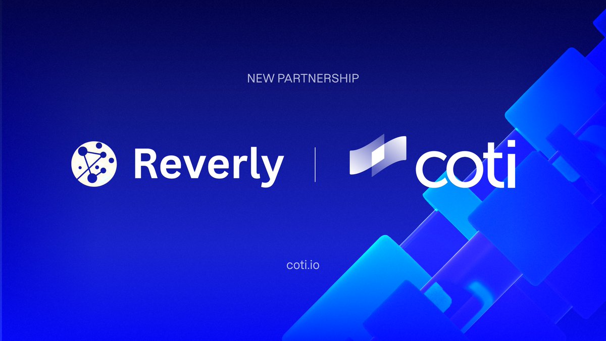 COTInetwork's tweet image. COTI partner with @Reverlyapp to bring private, offline messaging to the world, powered by garbled circuits.
Reverly’s AI-powered messaging app lets you call, message & send crypto, even without internet access.
500 COTI community members will get premium access + rewards for…