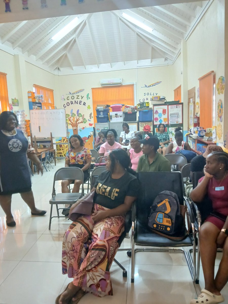 Another successful parent session at the St. Joseph's Infant school. #ParentingMatters #12StandardsMatter <a href="/ECCJA/">Early Childhood Commission</a>